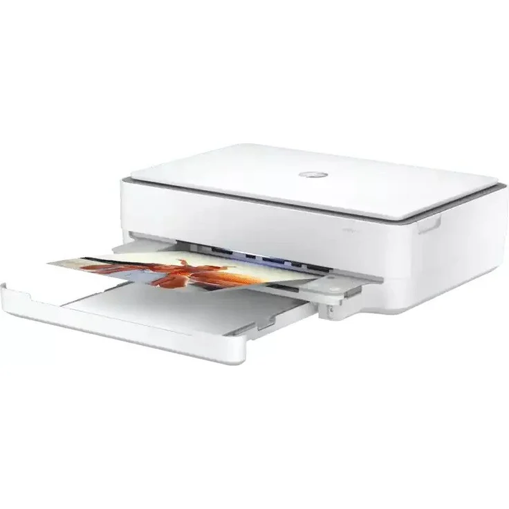 HP Envy 6032e - Tintenstrahldruck (3-in-1 Multifunktionsdrucker) Farbe, 1200 x 1200 dpi Druckauflösung, 10 ppm / 7 ppm Druckgeschwindigkeit (s/w, Farbe) 2K4U8B – Bild 3