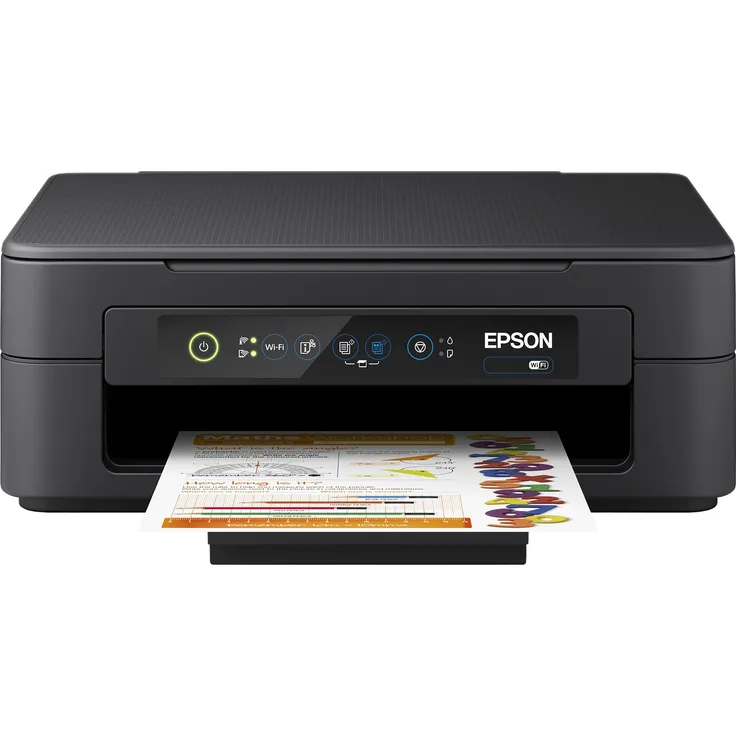 Epson Expression Home XP-2205 - Tintenstrahldruck (3-in-1 Multifunktionsdrucker) Farbe, 5760 x 1440 dpi Druckauflösung, 8 ppm / 4 ppm Druckgeschwindigkeit (s/w, Farbe) C11CK67403