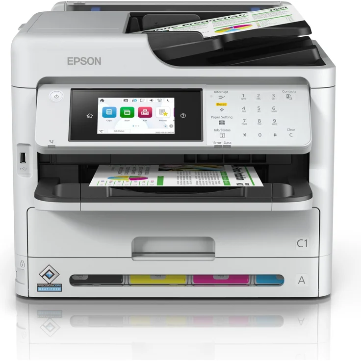 Epson Workforce Pro WF-C5890DWF - Tintenstrahldruck (4-in-1 Multifunktionsdrucker) Farbe, 4800 x 1200 dpi Druckauflösung, 25 ppm / 25 ppm Druckgeschwindigkeit (s/w, Farbe) C11CK23401 – Bild 1