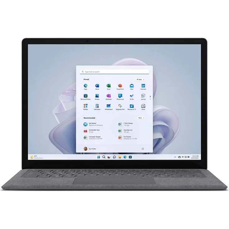 Microsoft Surface Laptop 5 - 13,5 Zoll (34,29 cm) 2.496 x 1.664 Pixel, Intel Core i5-1235U, 8GB RAM, 256GB SSD, Windows 11 Home 64-bit (QZI-00005)
