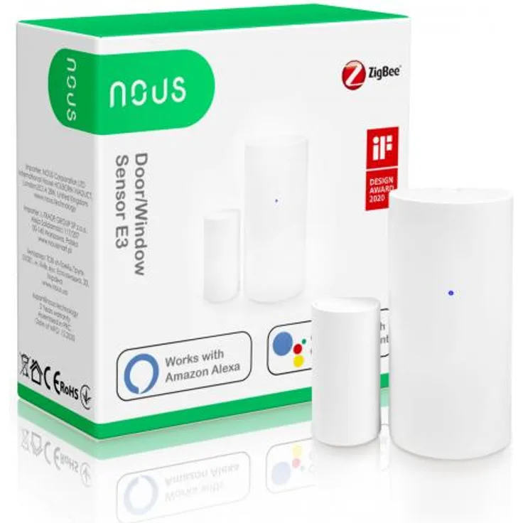 Nous E3 Smarter Tür- und Fenstersensor, ZigBee