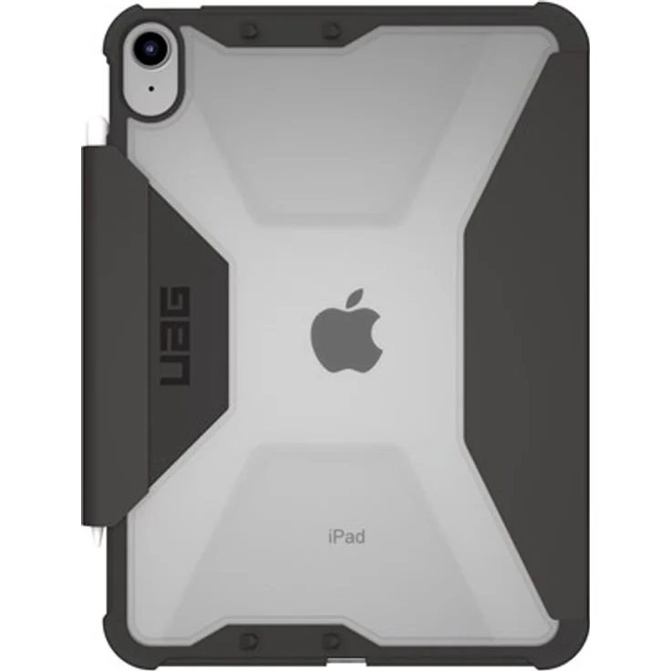 UAG Plyo Case für Apple iPad 10.9 (10. Generation 2022) Hülle mit Apple Pencil Halterung, Wake/Sleep Unterstützung, Fallschutz nach US-Militärstandard, Standfunktion, schwarz – Bild 1