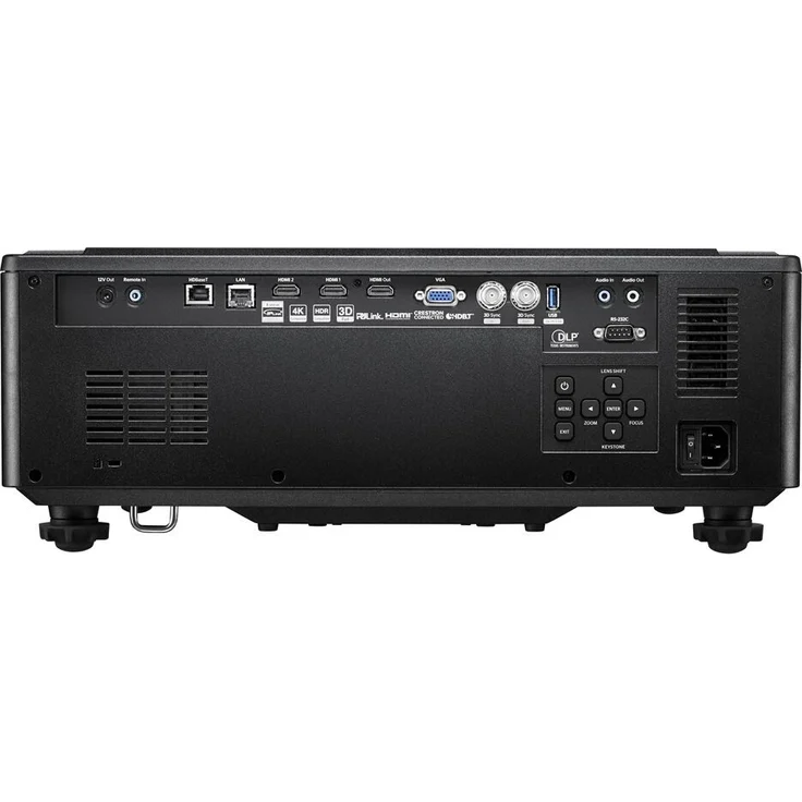 Optoma ZU920TST Laser-Business-Beamer (DLP, WUXGA, 8.200 ANSI-Lumen, 3.000.000:1 Kontrast), schwarz – Bild 4