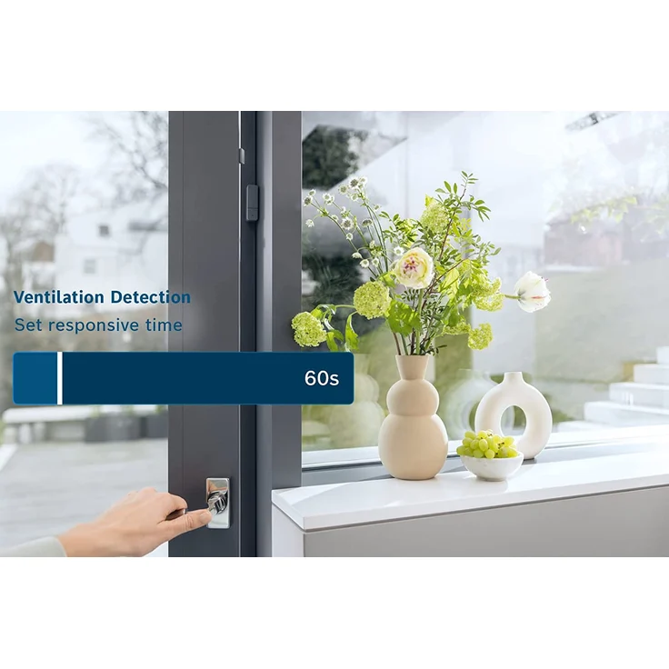 Bosch Smart Home Door/Window Contact II, Smart Sensor for Energy Efficient Heating, Compatible with Amazon Alexa, Google Assistant, Apple HomeKit, Anthracite  – Bild 3