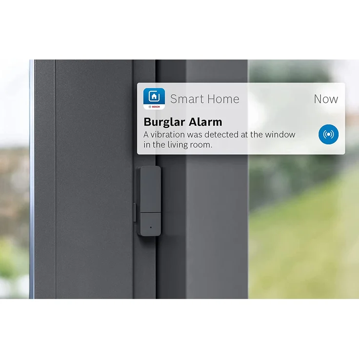 Bosch Smart Home Door/Window Contact II Plus, Burglary Protection with Smart Shock Detection Sensor, Compatible with Amazon Alexa, Google Assistant, Apple HomeKit, Anthracite – Bild 3