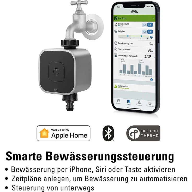 Eve Systems EVE Aqua Smart Water Controller for Apple HomeKit – Bild 2