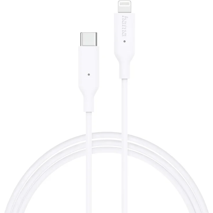 Hama Ladekabel USB-C Lightning 1m Schnellladefunktion Schnelle Datenübertragung – Bild 1
