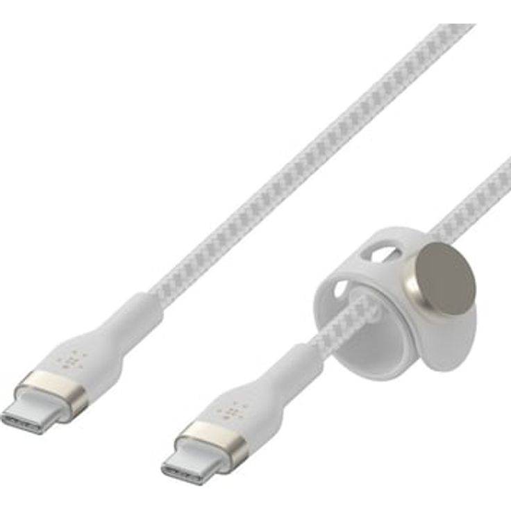Belkin Pro Flex USB-C- USB-C Kabel Power Delivery 60W 2m weiß CAB011BT2MWH