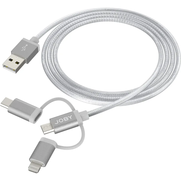 Joby ChargeSync Cable 3-in-1 1.2M GR für Smartphones