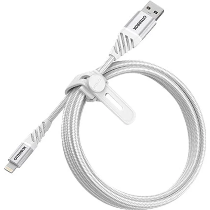 OtterBox Premium Lightning-Kabel USB männlich zu Lightning männlich 2 m wolkenweiß für Apple iPad-iPhone-iPod (Lightning)