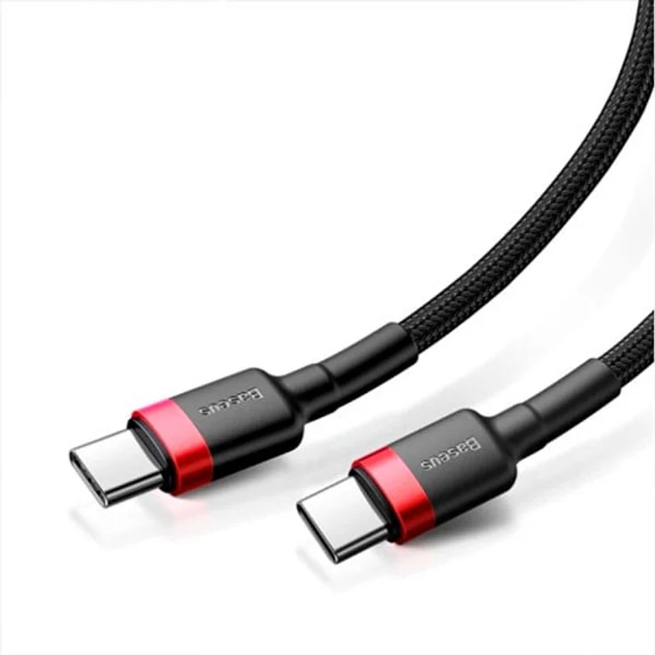 Baseus USB-C Kabel, schwarz, rot
