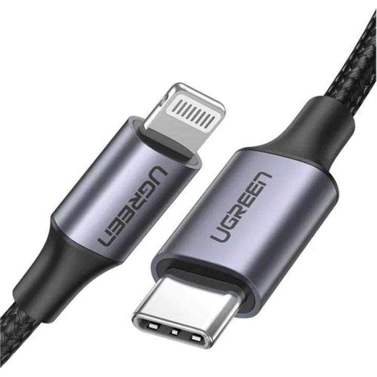 Ugreen Lightning to Type-C Cable 2m black – Bild 1