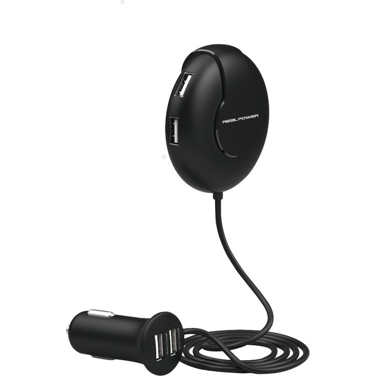 Ultron 6-port USB Car Charger als Klemme f.Ruecksitz