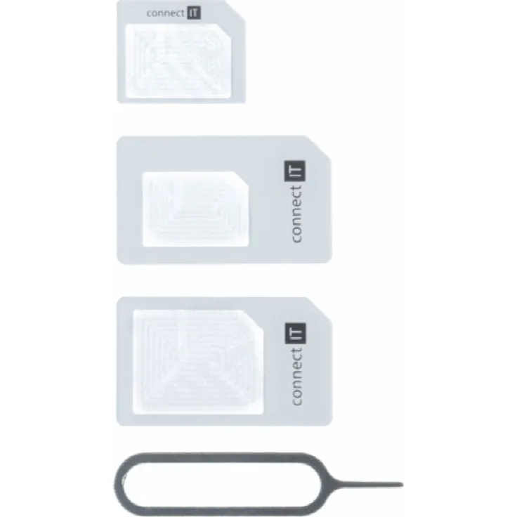 XLayer Adapterkit Nano-Micro SIM Adapter Grau