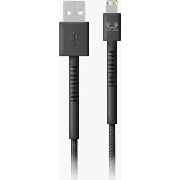Fresh 'n Rebel 2ULC200SG, 2 m, USB A, Lightning, Grau