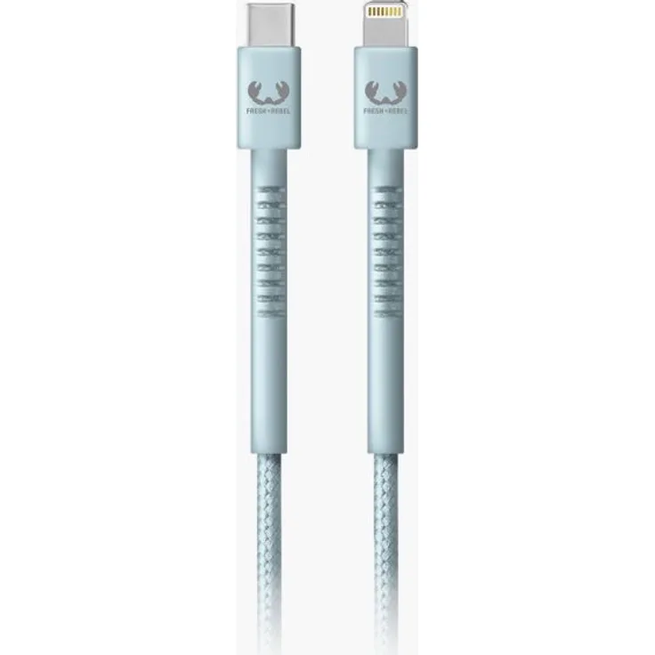 Fresh 'n Rebel 2CLC200DB, 2 m, USB A, Lightning, Blau