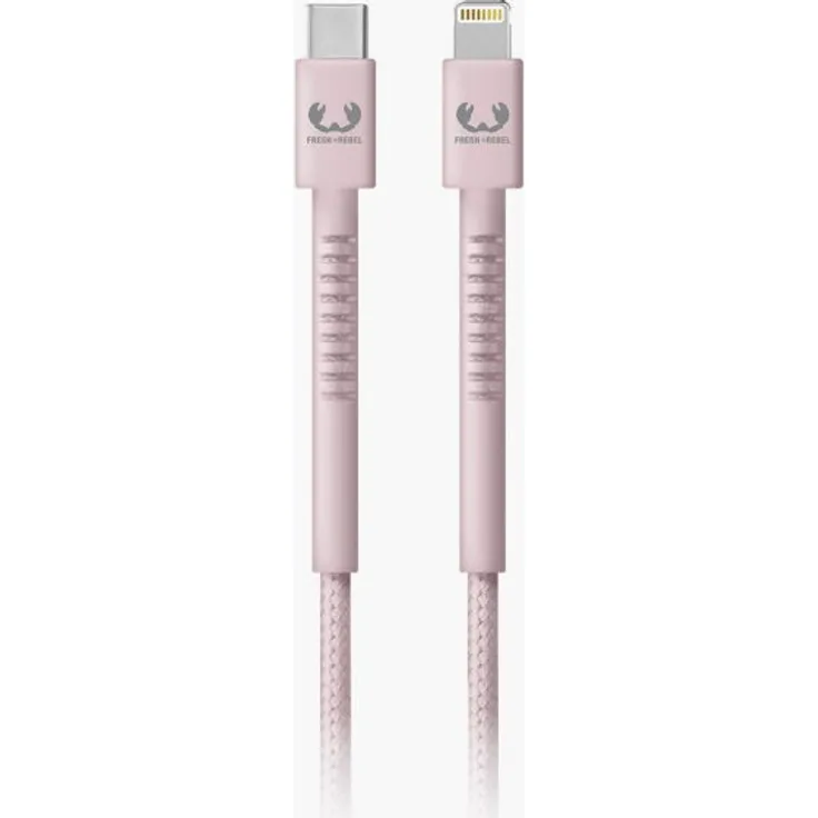Fresh 'n Rebel 2CLC200SP, 2 m, USB C, Lightning, Pink