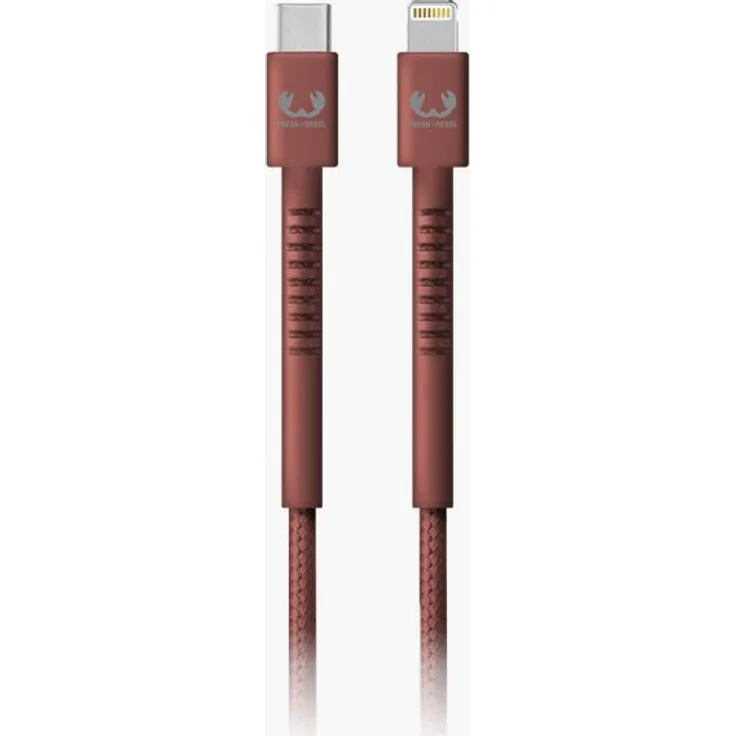 Fresh 'n Rebel 2CLC200SR, 2 m, USB C, Lightning, Rot