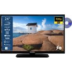 Telefunken XH-24SN550MVD 61 cm (24 Zoll) LED Smart TV (FUll HD, HDR10+, HLG) HD-Triple-Tuner (Satellit, Antenne, Kabel) Energieklasse E (DE-Modell)