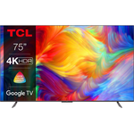 TCL 75P735 163 cm (65 Zoll) LED Smart TV (FUll HD, HDR) HD-Triple-Tuner (Satellit, Antenne, Kabel) Energieklasse F (DE-Modell)