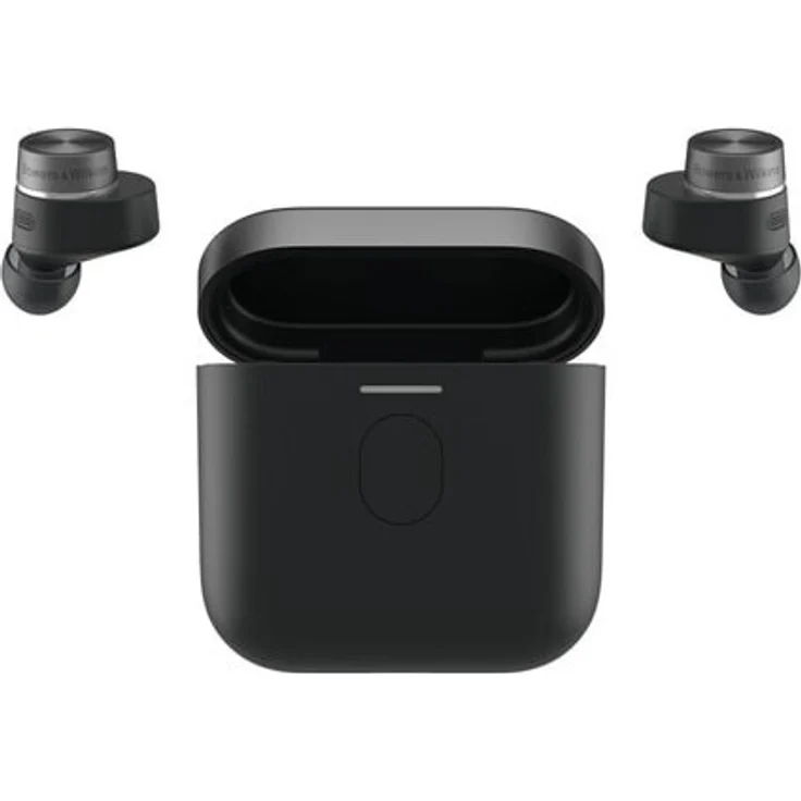 Bowers & Wilkins Pi7-S2 Satin Black, True-Wireless In-Ear-Kopfhörer, Active Noise-Cancelling, Mikrofon, Hi-Res-Audio, schwarz – Bild 2