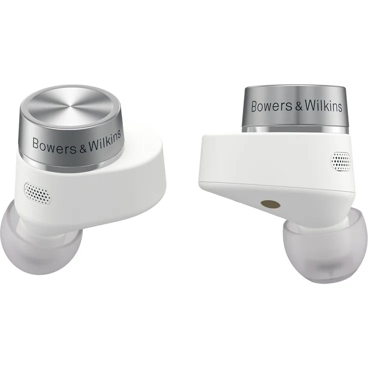 Bowers & Wilkins Pi7-S2 Canvas White, True-Wireless In-Ear-Kopfhörer, Active Noise-Cancelling, Mikrofon, Hi-Res-Audio, weiß