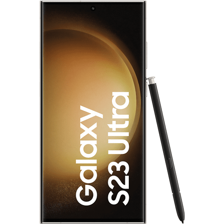 Samsung Galaxy S23 Ultra 5G Smartphone 17,31 cm (6,8 Zoll) AMOLED-Display, 256 GB interner Speicher, 8 GB RAM, Dual-SIM, Android, Cream – Bild 2