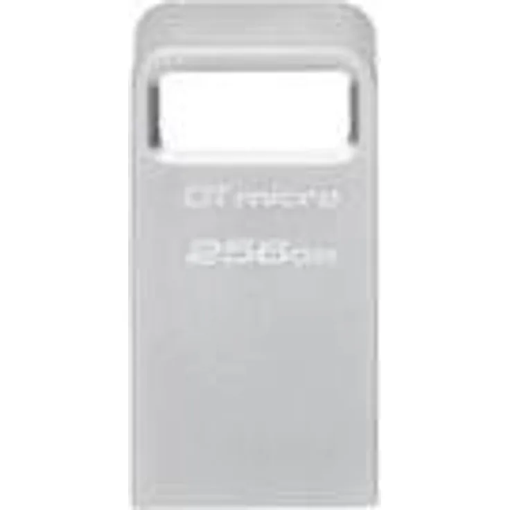 Kingston DataTraveler Micro - USB-Flash-Laufwerk - 256GB - USB 3.2 Gen 1 (DTMC3G2-256GB)