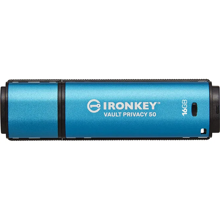 KINGSTON IronKey Vault Privacy 50 16 GB, USB-Stick (IKVP50/16GB)