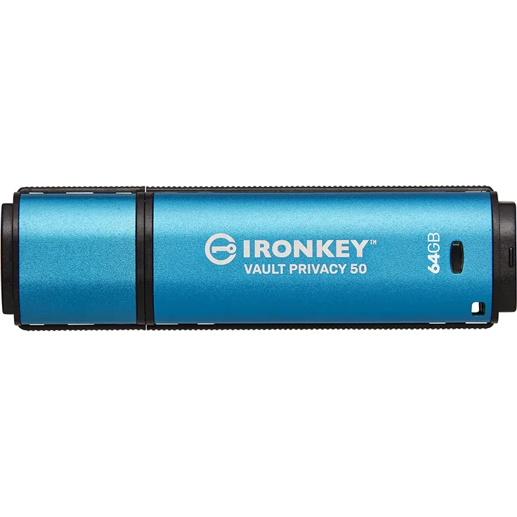 Kingston USB-Stick 64GB IronKey Vault Privacy 50 AES-256 retail (IKVP50/64GB)