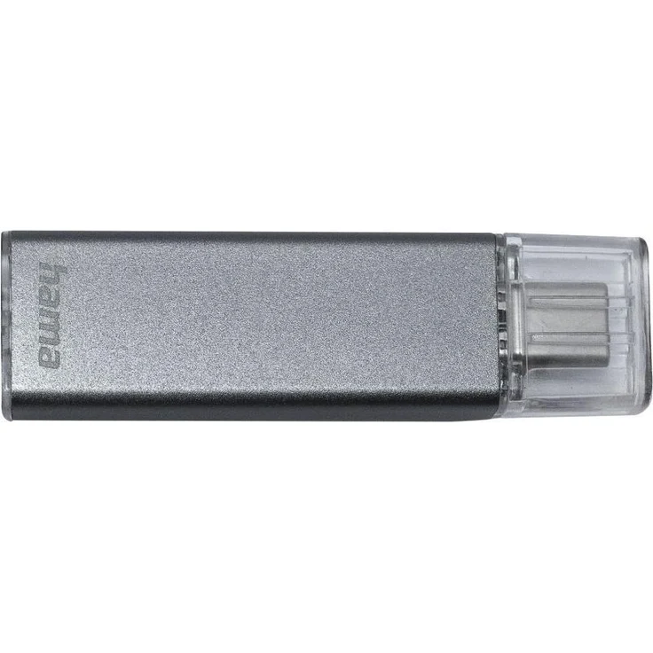 Hama Uni-C Classic USB-Stick 64 GB USB Typ-C Anthrazit (00182471) – Bild 1
