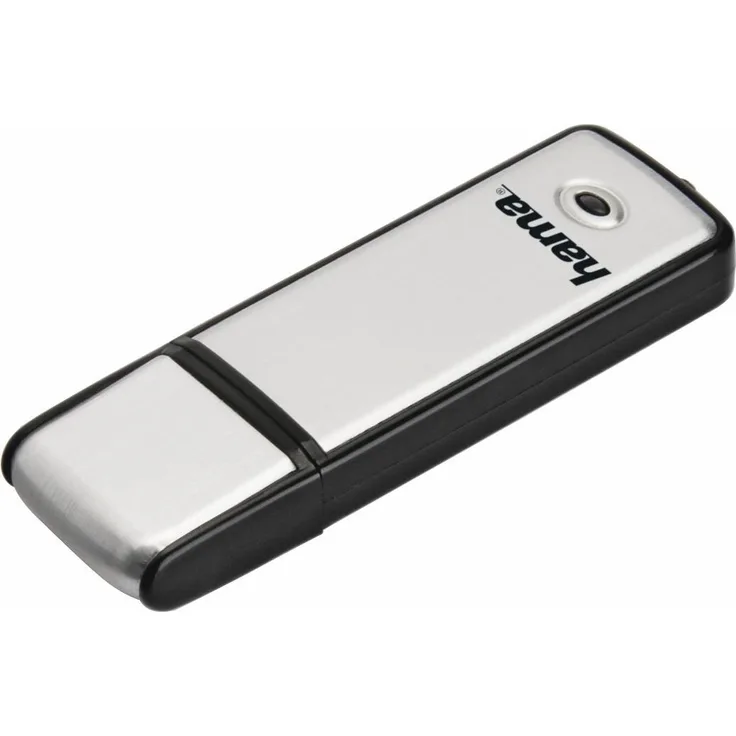 Hama "Fancy" - USB-Flash-Laufwerk - 128 GB - USB 2.0 - Schwarz, Silber