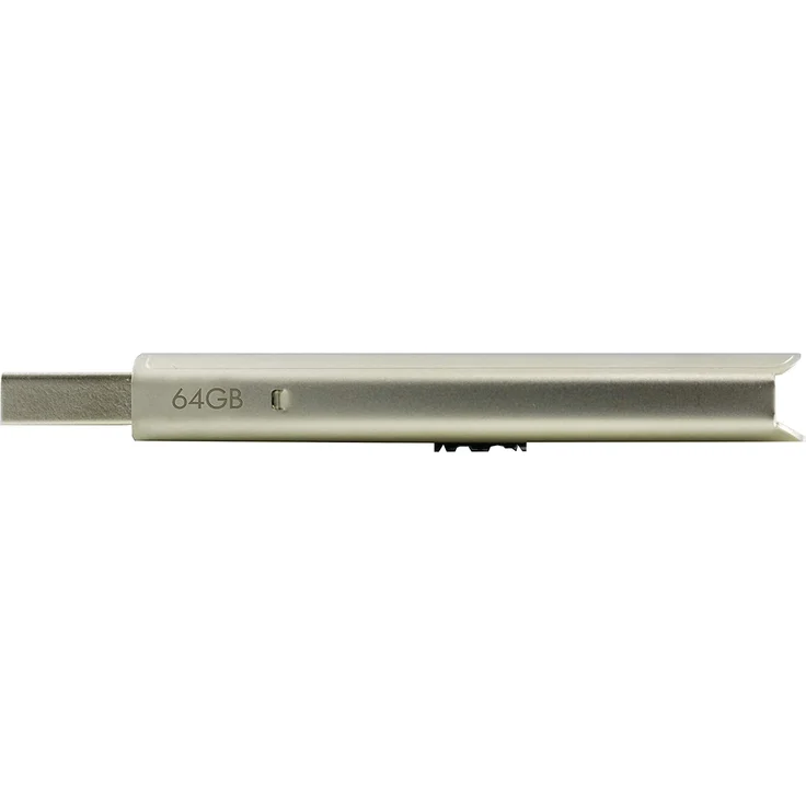 HP x796w USB 3.1 Flash-Laufwerk 64 GB, Push-and-Pull-Design, Metallic-Finish (HPFD796L-64) – Bild 3