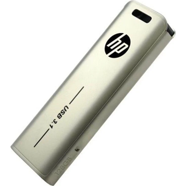 HP x796w USB 3.1 Flash-Laufwerk 128 GB, Push-and-Pull-Design, Metallic-Finish (HPFD796L-128) – Bild 1