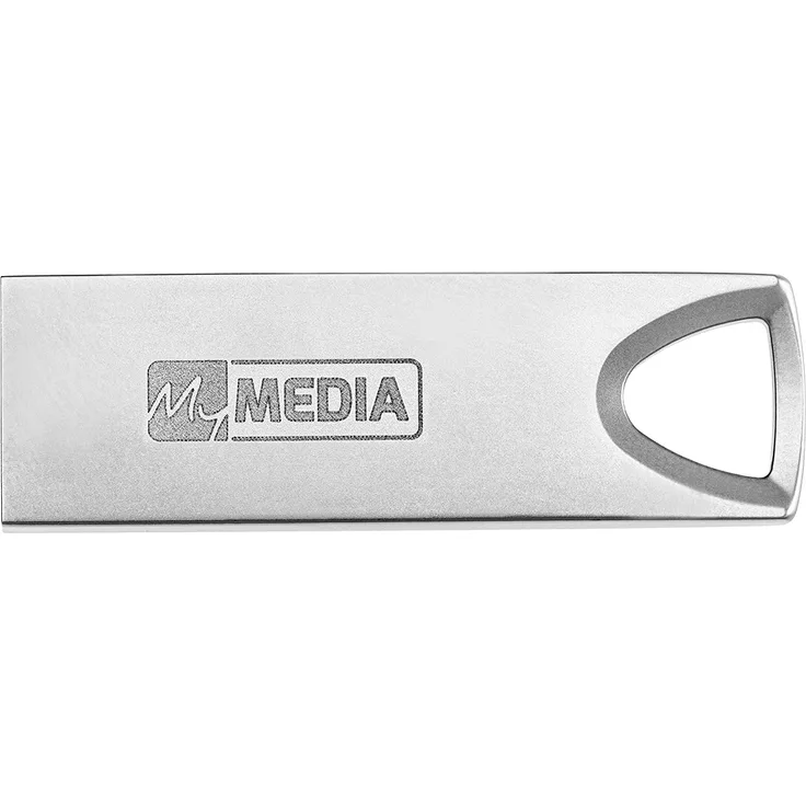 MyMedia MyAlu 64 GB USB-Stick, aluminium, USB-A 3.2 Gen 1 (?69277)