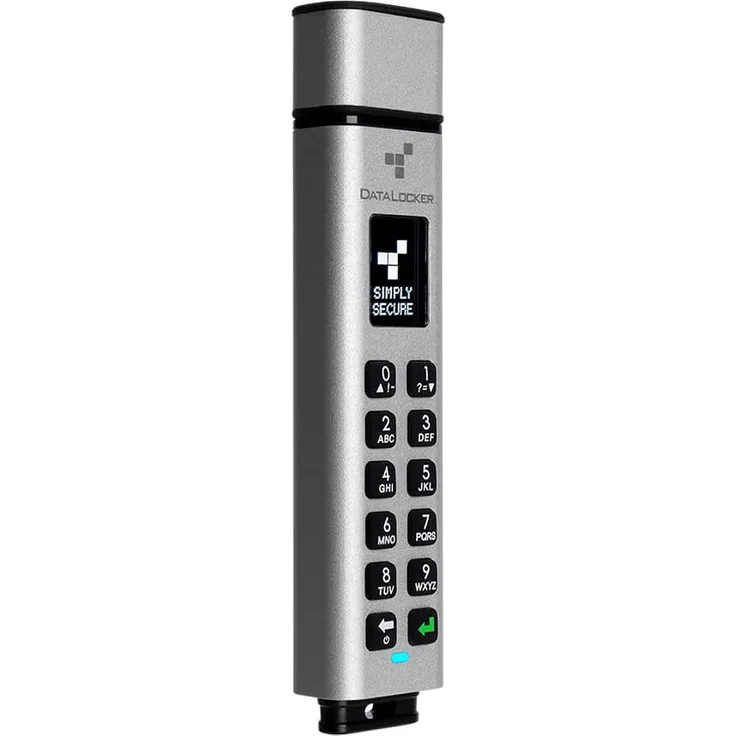 Origin Storage DataLocker Sentry K350 USB 3.2 Gen 1 256GB microSATA SSD mit AES-256bit Hardware-Verschlüsselung (SK350-256-FE)
