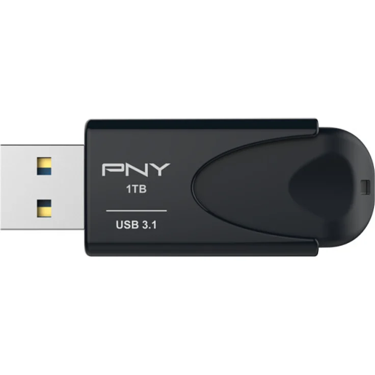 PNY Attache 4 USB-Stick 1000 GB USB Typ-A 3.2 Gen 1 (3.1 Gen 1) Schwarz (FD1TBATT431KK-EF) – Bild 4