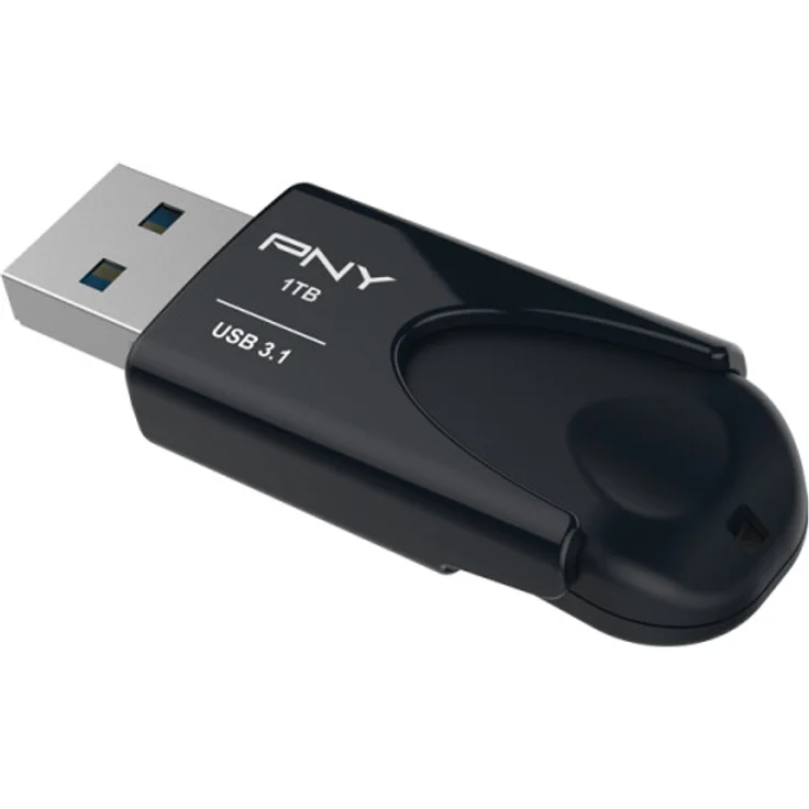 PNY Attache 4 USB-Stick 1000 GB USB Typ-A 3.2 Gen 1 (3.1 Gen 1) Schwarz (FD1TBATT431KK-EF) – Bild 3