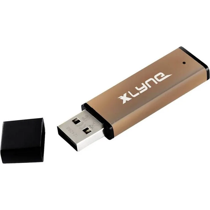 Xlyne ALU USB-Stick 128 GB Aluminium Bronze 177570-2 USB 2.0 (177570-2)