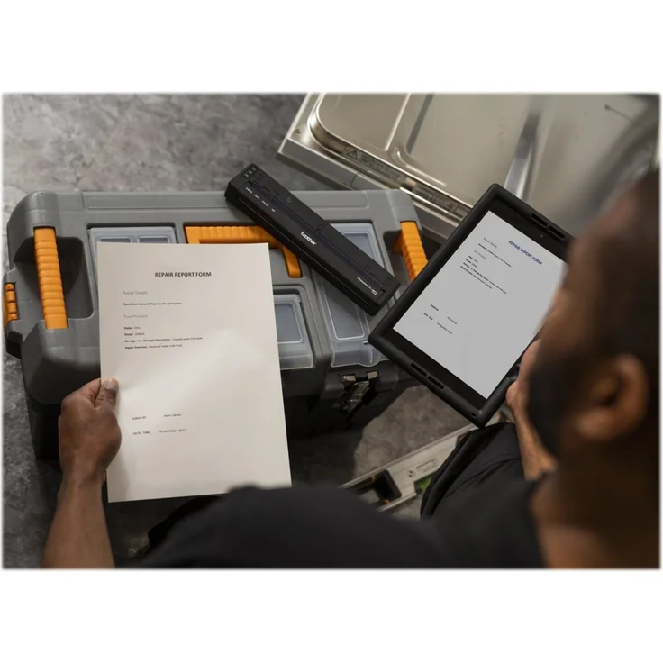 Brother PocketJet 8 PJ-822 - Drucker - s-w - Thermodirekt - A4-Legal - 203 x 200 dpi - bis zu 13.5 Seiten-Min. - USB-C (PJ822Z1) – Bild 5