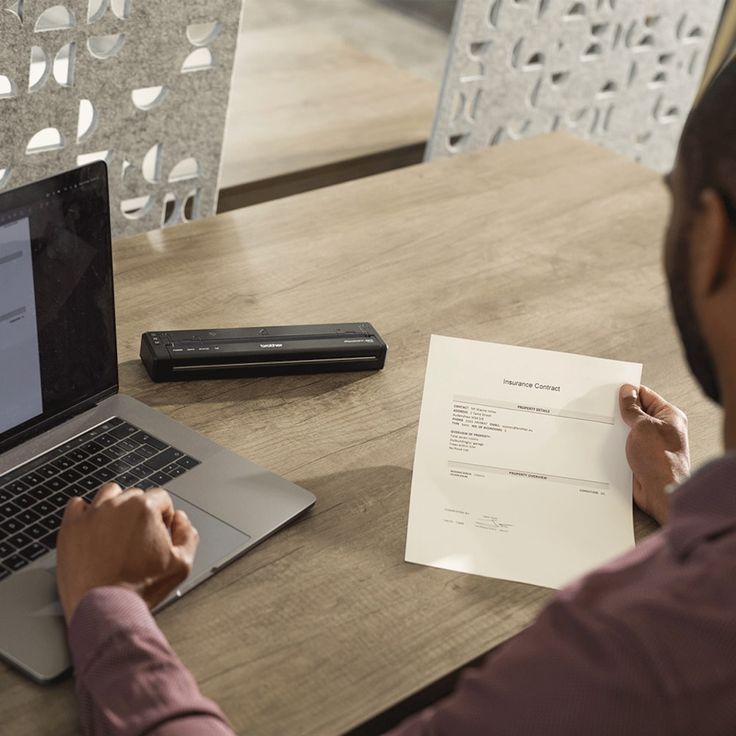 Brother PocketJet 8 PJ-822 - Drucker - s-w - Thermodirekt - A4-Legal - 203 x 200 dpi - bis zu 13.5 Seiten-Min. - USB-C (PJ822Z1) – Bild 4