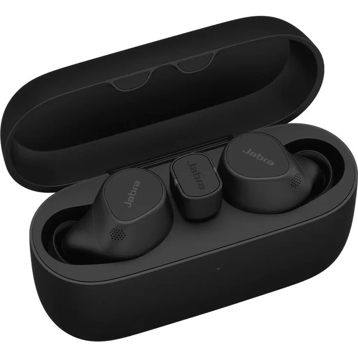 Jabra Evolve2 Buds MS True-Wireless In-Ear-Kopfhörer mit USB-C Adapter ohne Ladecase, schwarz – Bild 3