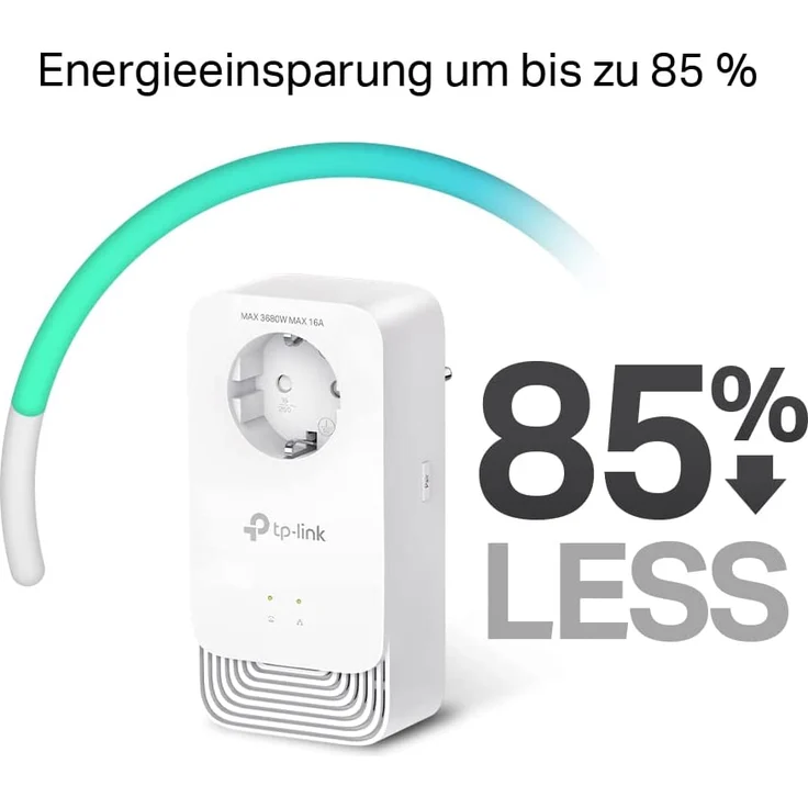 TP-Link PG2400P KIT Powerline Passthrough Powerline 2er Kit PowerLAN-Adapter (PG2400P KIT) – Bild 4