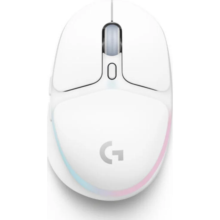 Logitech G705 Wireless mouse - Gaming Maus (Weiß mit RGB Licht) (910-006368) – Bild 2