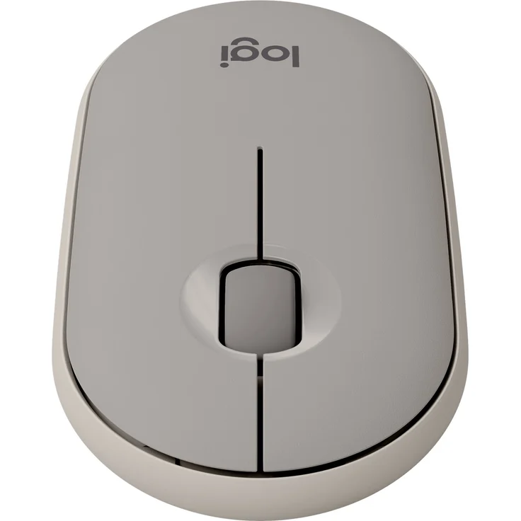 Logitech Pebble M350 - Maus (Beige) (910-006751) – Bild 4