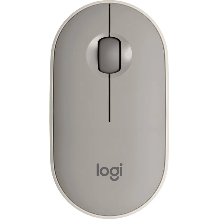 Logitech Pebble M350 - Maus (Beige) (910-006751) – Bild 1