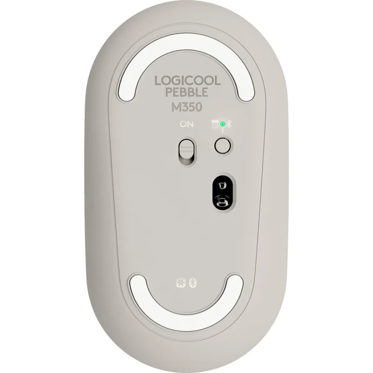 Logitech Pebble M350 - Maus (Beige) (910-006751) – Bild 6