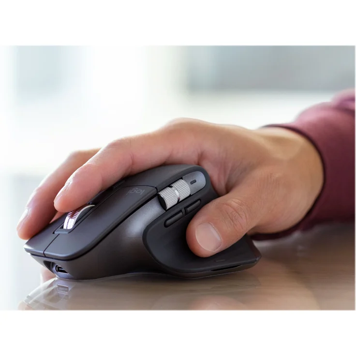 Logitech MX Master 3S for Business - Maus (Schwarz) (910-006582) – Bild 8