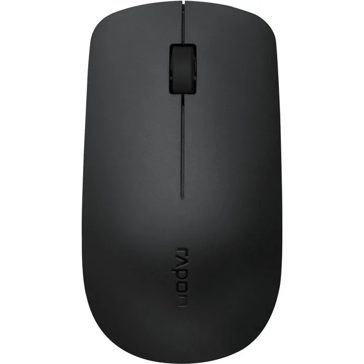 M20 Plus Silent 1000 DPI Büro Maus Optisch (Schwarz) (00215047)