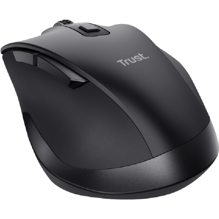 Trust Fyda Comfort - Maus (Schwarz)  – Bild 2